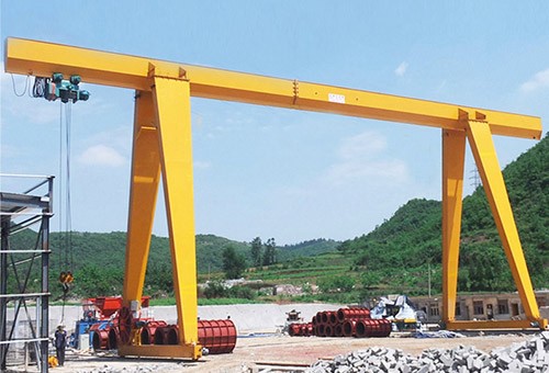 Electric hoist single girder gantry cran